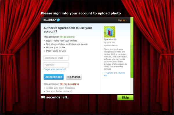 Twitter guest login