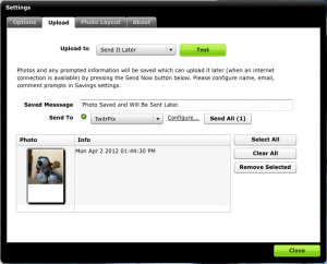 Send It Later Uploader Settings
