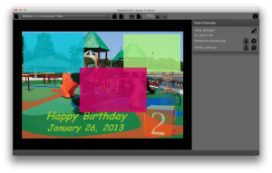 Sparkbooth layout creator