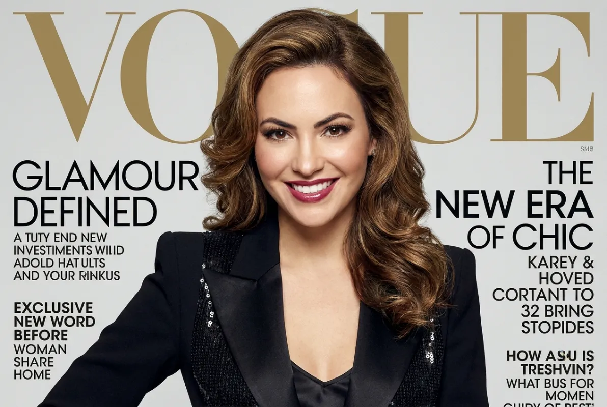 AI photo transformation: fashion magazine cover