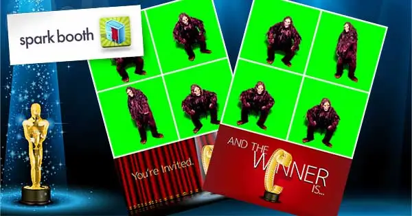 Sparkbooth Hollywood Oscar Awards Theme