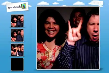 Webcam photo booth
