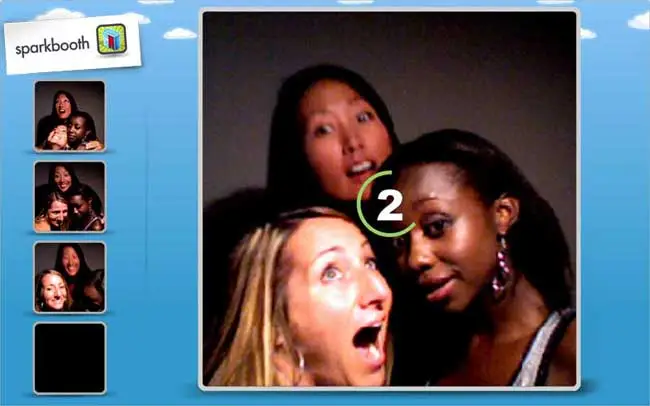 sparkbooth photo booth software screenshot