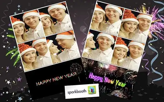 Sparkbooth New Year's Eve Theme