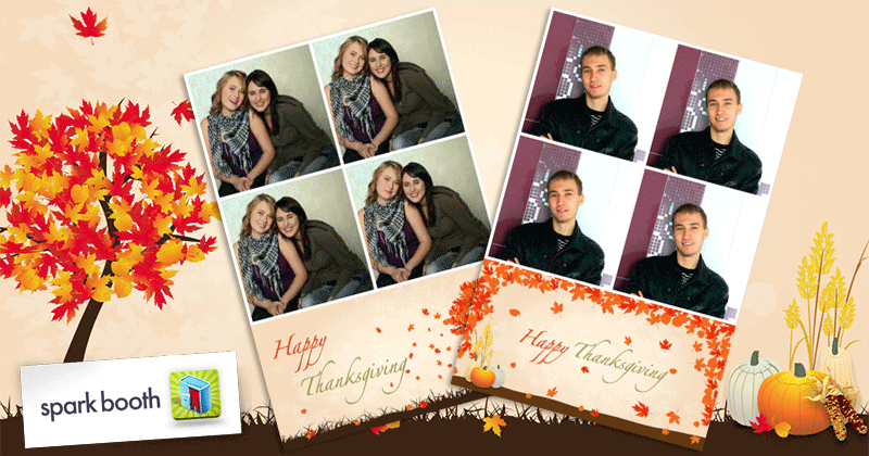 Sparkbooth Thanksgiving / Fall Theme