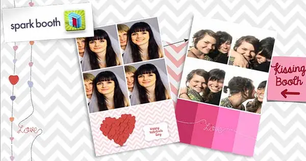 Sparkbooth Valentines Theme